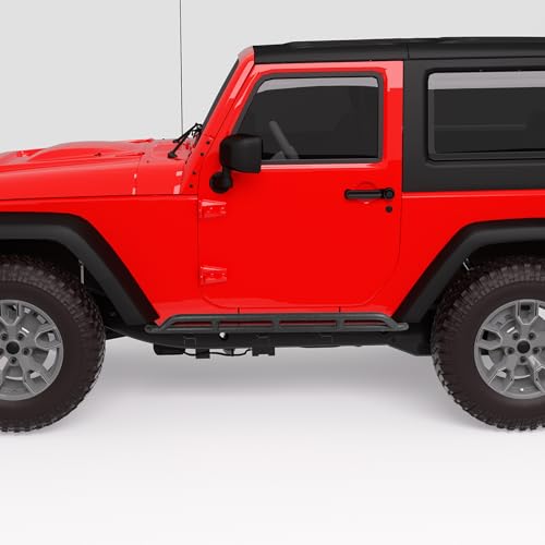 Estribos Laterales para Jeep Wrangler JK 2007-2018 Calidad miniatura 6