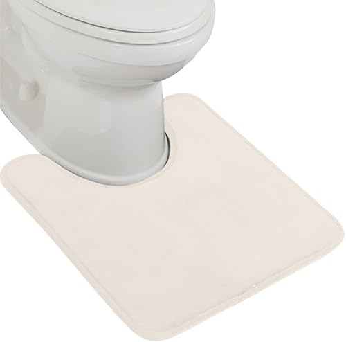 Miniatura 51 de GORILLA GRIP Alfombras de Baño de Espuma Viscoelástica, Tapetes de Baño de Terciopelo Suave y Absorbente, Puntos Duraderos en la Parte Inferior,