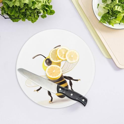 Planche à découper en verre hygiénique contre odeurs et rayures