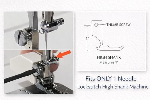Pie para máquina de coser High Shank compatible con Janome y Brother miniatura 7