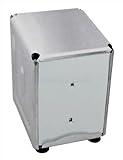 New Star Foodservice 24043 Stainless Steel Short Napkin Dispenser, 3.875 by 4.75 by 5.5-Inch