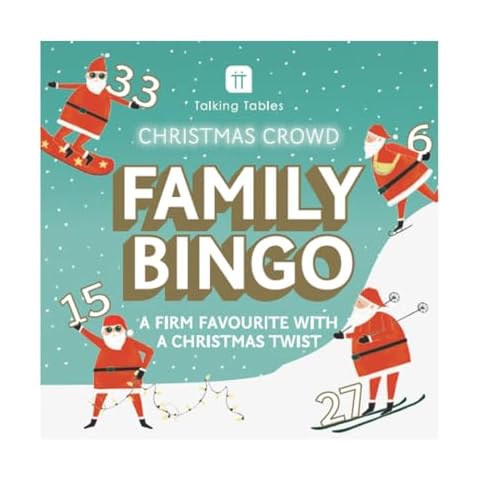 Talking Tables Christmas Family Bingo Game Cover