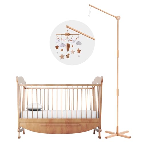 Soporte móvil de pie para bebé, soporte móvil para cambiar pañales, mesa cambiadora para colgar, juguetes, cuna, parque infantil, decoración para niños y niñas de 0 a 12 meses