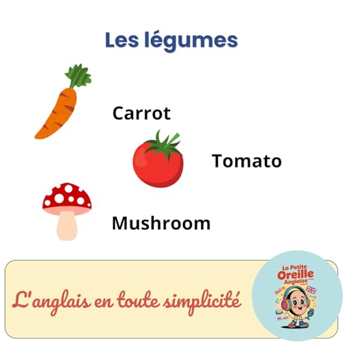 『Les légumes en anglais』のカバーアート