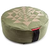 Yoga Meditation Buckwheat Bolster Pillow Cushion