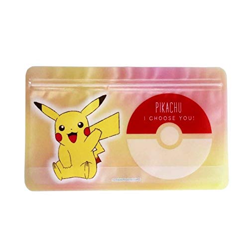 森本産業 マスクケース 携帯用 ポケモン ジッパーバッグ おしゃれ かわいい ピカチュウ ポケットモンスター マスク 持ち運び キャラクター グッズ 袋 保存袋