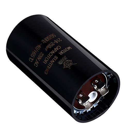 VILLCASE Peças de Reposição Do Capacitor de Partida Do Motor 216-259Uf 220V Capacitor de Partida