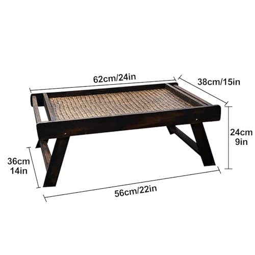 Table de méditation japonaise en construction solide et compacte