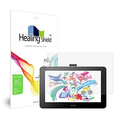 Healingshield �X�L���V�[���t���ی�t�B���� Screen Protector Anti-Fingerprint Anti-Glare Matte Film Compatible with Wacom One DTC 133