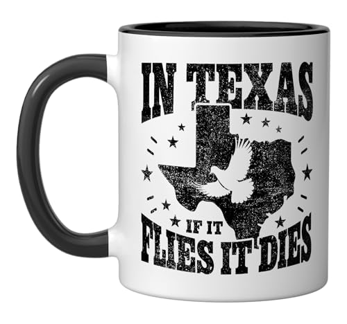 Dove Hunting I If It Flies It Dies I Dove Hunter In Texas Ceramic Mug,