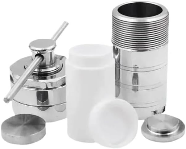 NURII Hydrothermal Synthesis Reactor, Laboratory Autoclave, Reaction Kettle, 10 15 25 50 ML(50 mL)