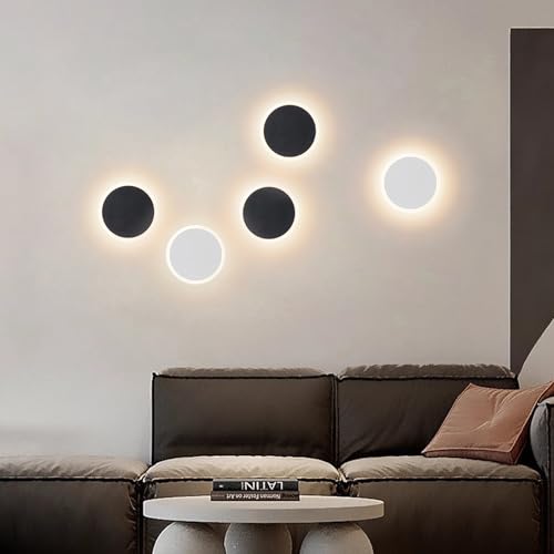 Apliques de Pared con Sensor de Movimiento LED Recargable USB Luz Blanca para Dormitorio 7