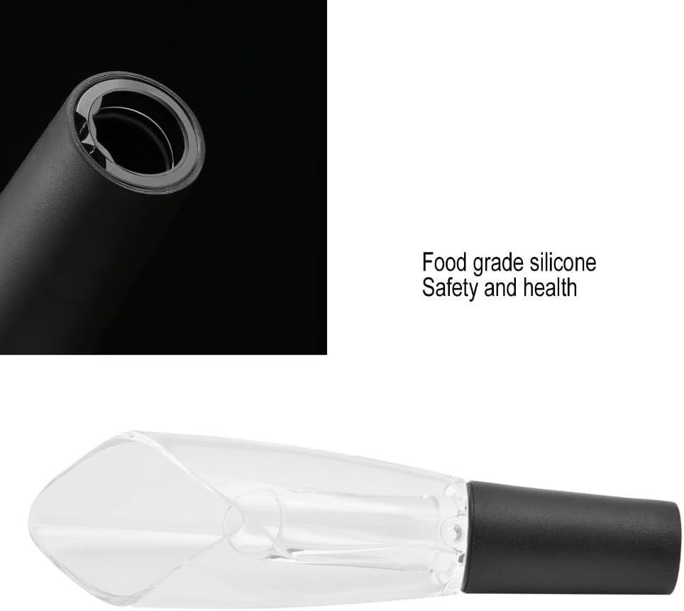 2-in-1 Wine Aerator Pourer, Acrylic Silicone Decanter Spout