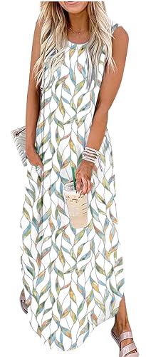 Image of CHUNTIANRAN Maxi Dresses for Women Summer Outfits Boho Beach Long Dresses Casual Sundresses Resort Wear for Women 2026
