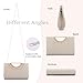 Emprier Clutch Purses for Women Pleated Evening Handbag with Chain for Wedding Party Porm Cocktail