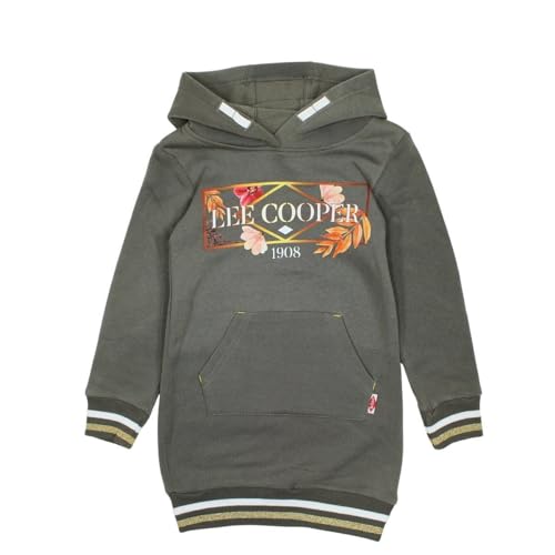 Vestido casual para niñas de algodón Lee Cooper Robe Fille color azul