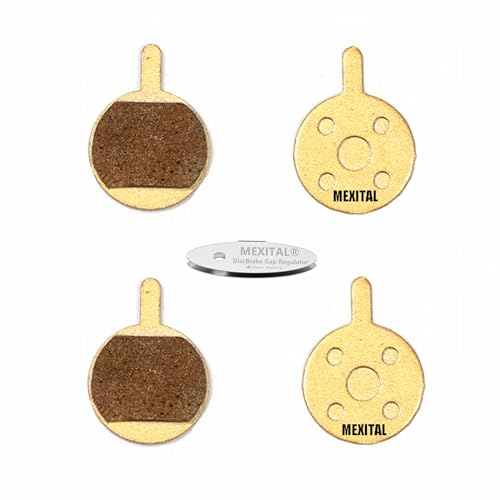 MEXITAL 2 works Sintered Disc Brake Pads fit for PROMAX DSK-400/410 / 610 / 610J / 650 / 650J / XNINE S14-2