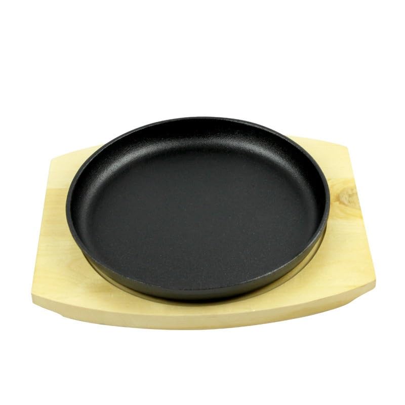 Sartén de hierro fundido olla para cocinar panqueques y tortilla chef 4