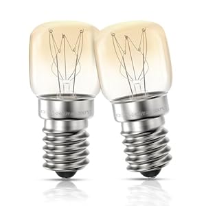 Viivuu E14 Backofenlampe 15W 2 Stück