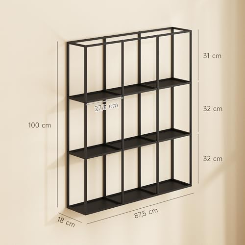 Étagère modulaire en métal pour objets de collection et déco - 4