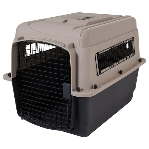 Petmate Ultra Vari Dog Kennel for Small to Medium Dogs (Durable, Heavy Duty Dog Travel Crate, Made with Recycled Materials, 28 in. Long) 25 to 30 lbs, Made in USA