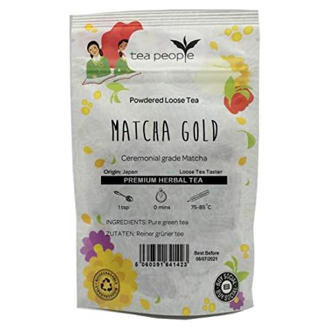 Tea People Matcha Gold Powdered Tea Taster Pack Cover