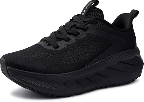 Best Running Shoes for Bad Hips: Comfort & Support Guide 12 Joomra Women's Wide Running Shoes for Female Size 8w Width Breathable Gym Soft Thick Sole Platform Cushioning Fashion Walking Tennis Sneakers All Black 38.5
