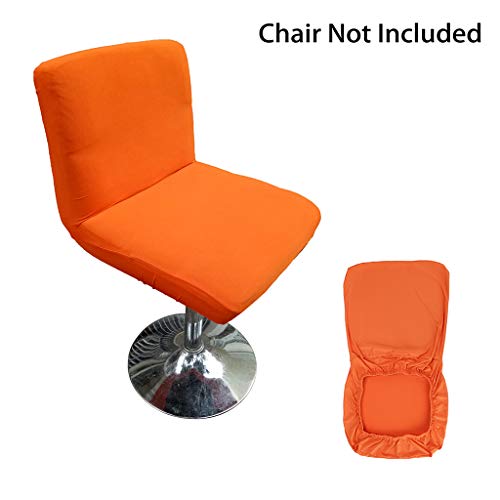 BSTKEY - Funda para taburetes de Bar con Respaldo elástico, para Silla de Comedor Corta giratoria, Respaldo de Silla, Taburete de Bar
