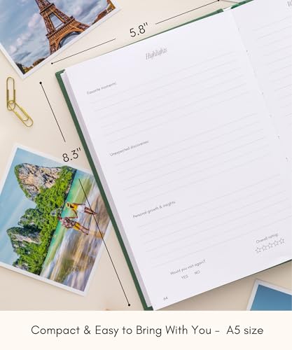 Lamare-Travel-Journal-Personalize-Your-Journeys-Organize-Your-Adventures-Capture-Your-Memories-in-this-Travel-Planner-2024-A5-Size-Linen-Cover-Travel-Notebook-Best-Gifts-for-People-Who-Travel