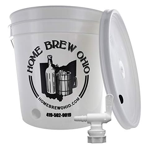 Home Brew Ohio hozq8 - 745 2 Gal parte dispensador de cubo, color blanco Cover