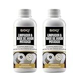 Limpiador de Jabón Potásico 2L | 100% Natural y Extra Concentrado 30% M.A. | Fabricado con Aceite de Coco - Producto Múltiples Usos | Todo tipo de Superficies (2L)