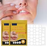 Parche para el herpes, 120 parches para el herpes labial, parches hidratantes para los labios, parches invisibles contra el herpes, parches hidratantes para los labios