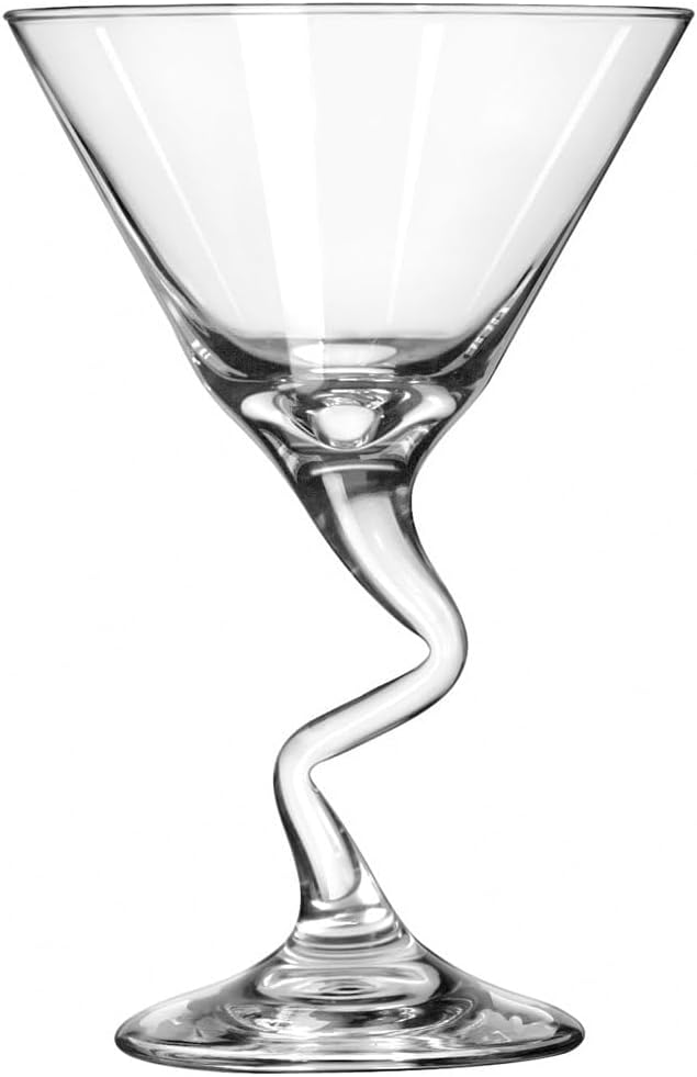 Libbey 9.25-Ounce Clear Stem Martini Glass, Set of 12
