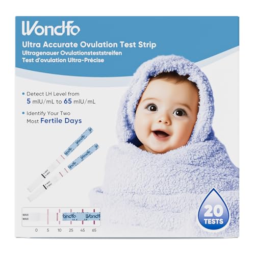 Wondfo Ovulationstest 20x LH 0-65mIU/ml Kontinuierliche Vorhersage der...