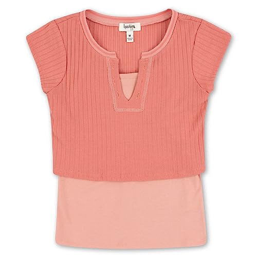 Image of Speechless Girls Tank Top and Cropped Short Sleeve 2 Piece Set T-Shirt