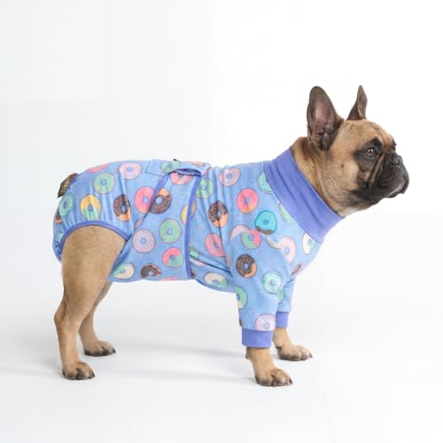 Image of Spark Paws Dog Recovery Suit - Surgical Onesie After Surgery, Male & Female | Full-Body & Belly Coverage Post Spay, Neuter or Abdominal Surgery - a Soft Cone Alternative. Breathable; Fits All Breeds