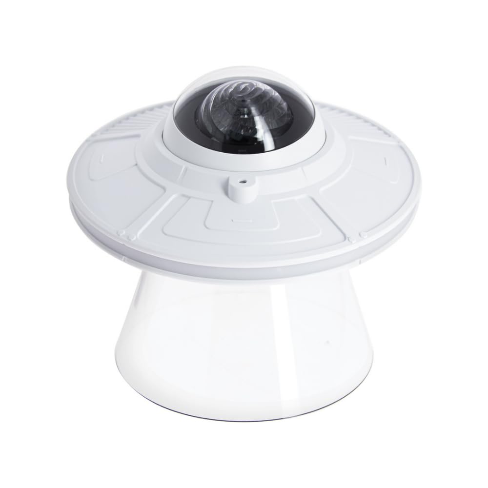 Veilleuse projecteur vaisseau spatial LED Bluetooth Xanlite Spacelite blanc - 8