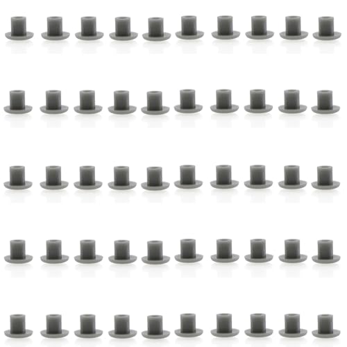 GZWZH 50pcs Plastic Hole Plug Plastic Hole Plugs 3/16inch Furniture Hole Plugs Screw Cover Furniture Decorative Covers for Cabinets Bookshelves