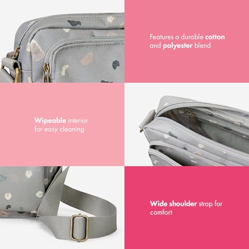 THIRTY-ONE Gifts All Zipped Up Crossbody Purse, Zipper-Top Crossbody Bag for Women3