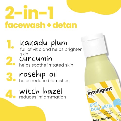 Image of Tuco Kids Combo | Face Wash (100ml) & Face Cream & Sunscreen (50g) | Ages 2-5, 4-10, 10-15, 5-10 Years | Paraben & Sulphate Free | Pack of 2