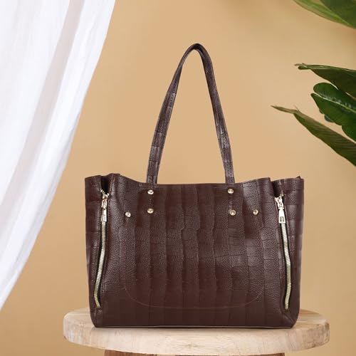Image of DANIEL CLARK Crocodile Pattern Tote Bag for Womens, Big Purses And Handbag Ladies Big Shoulder Bag