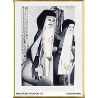 【フレーム付き】現代美術家「リチャード・プリンス」デンマーク現代美術館ポスター 現地完売品】現代美術家『リチャード・プリンス Richard Prince
