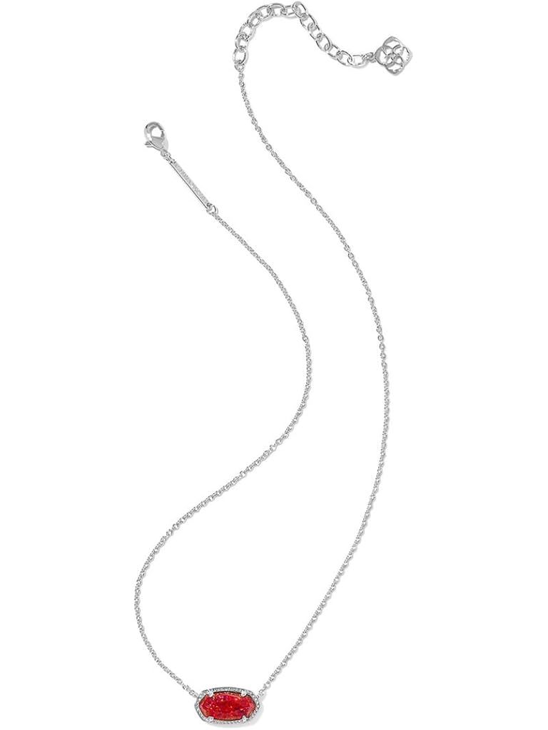 Silver Kendra Scott Elisa Pendant Necklace