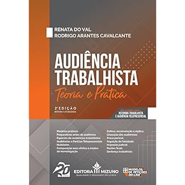 Capa do livro Audiência Trabalhista - Teoria e Prática - 2ª Edição