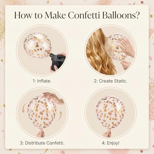 Image of Balloon Column Kit Set of 2 With Balloons Included - Balloon Tower with Stand, Base, and Pole,Backdrop Decoration for Wedding, Baby Shower, Birthday Party (3xMetallic Light Pink)