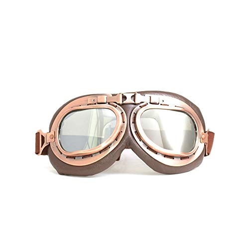 Qidian Motorcycle Goggles For Vintage Cruiser Scooter Steampunk Hoggles Helmet Glasses #TOP16
