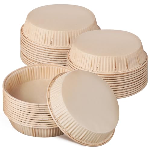 KAILIKETIY Moldes de Papel para Tartas Pequeñas 100 Unidades 4 Pulgadas Resistentes Grasa para Uso Bufés y Cocinas