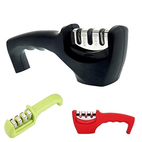 Shree Shree Divine Handle Knife Sharpener Tool with Removable Head Grinder,(Tungsten Steel Sharpeners)