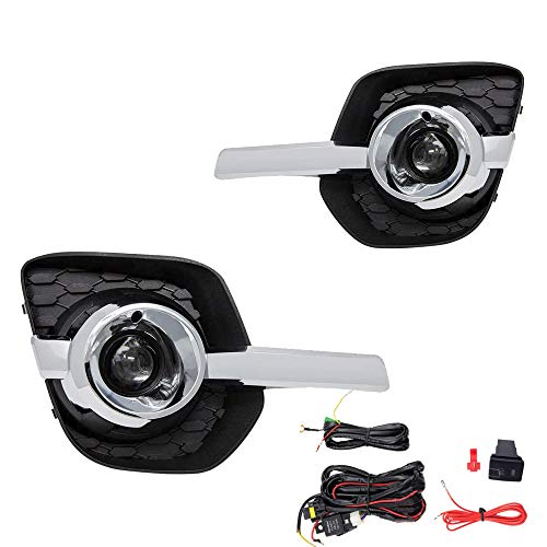 Up To 60% OFF Driving Fog Lights Lamps Replacement for 2011 2012 2013 2014 2015 2016 Chevy Equinox with H8 12V 35W Halogen Bulbs & Wiring Harness Kit (Clear Lens ) Up To 60% OFF Driving Fog Lights Lamps Replacement for 2011 2012 2013 2014 2015 2016 Chevy Equinox with H8 12V 35W Halogen Bulbs & Wiring Harness Kit (Clear Lens )