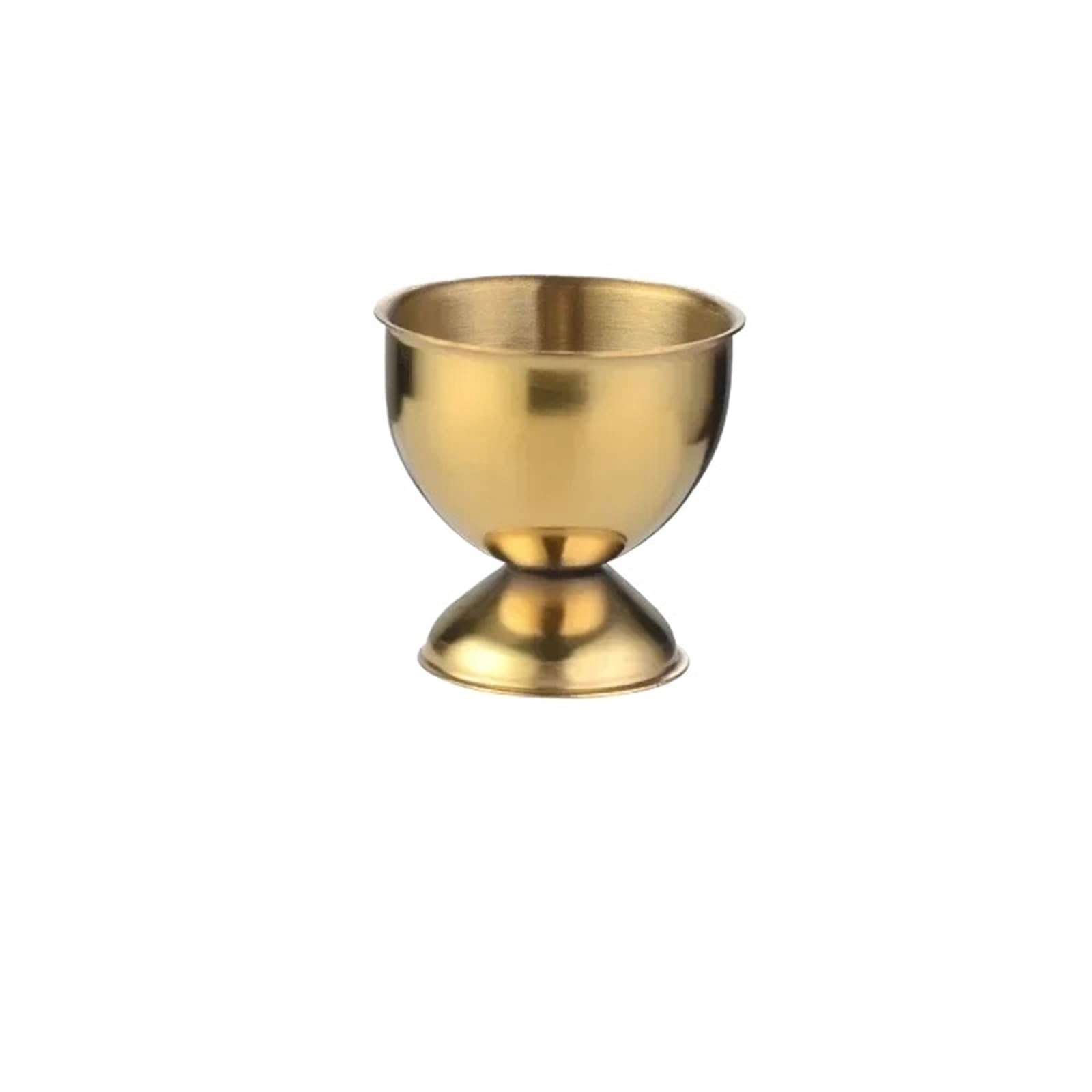 Coquetiers, Porte-œufs, Tasse de Table, Ensembles d'outils Cuisine, Support à Vapeur for Petit déjeuner, Moule for pocher Les œufs, 6 pièces(Gold)
